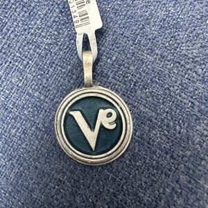 BICO Silver over pewter Capricorn zodiac Pendant